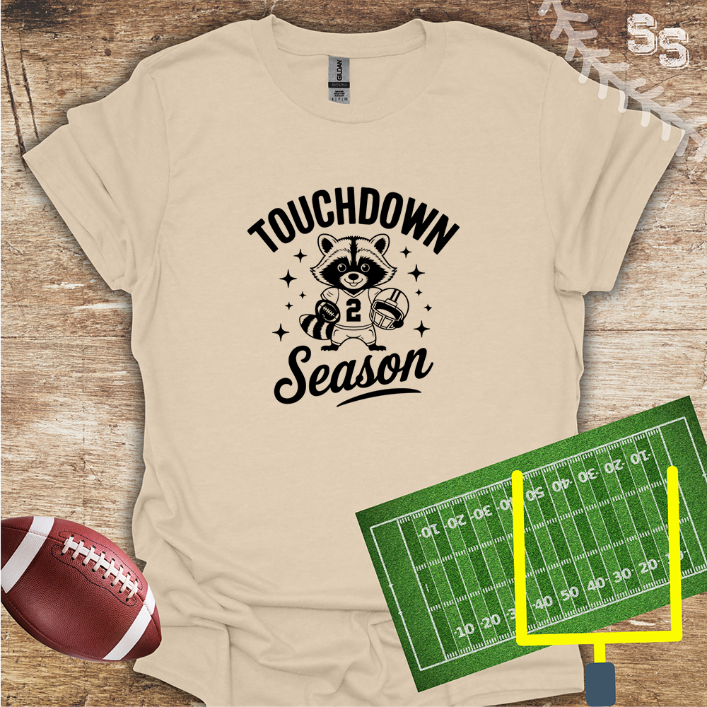 Football Raccoon Season
