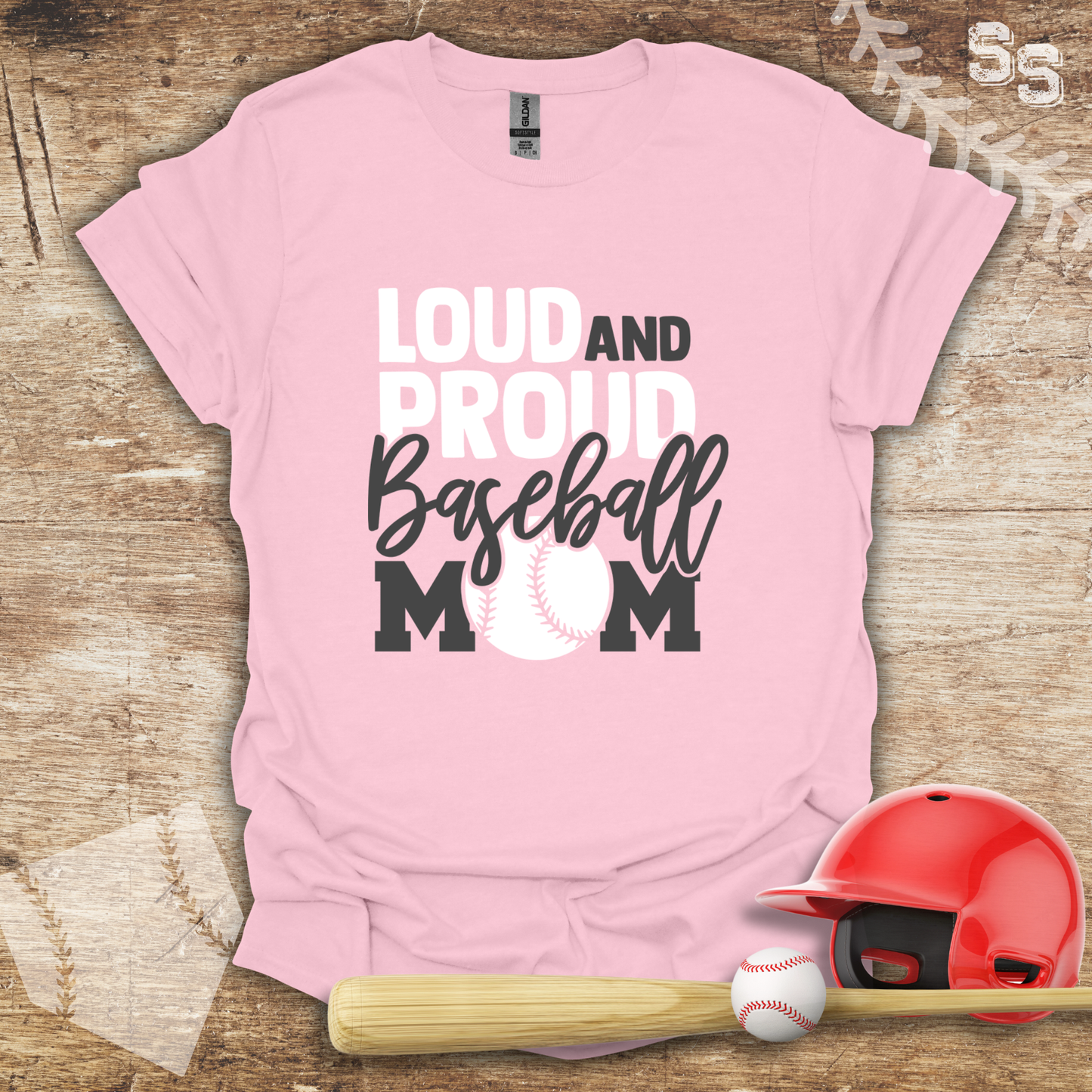 Loud Proud Baseball Mom