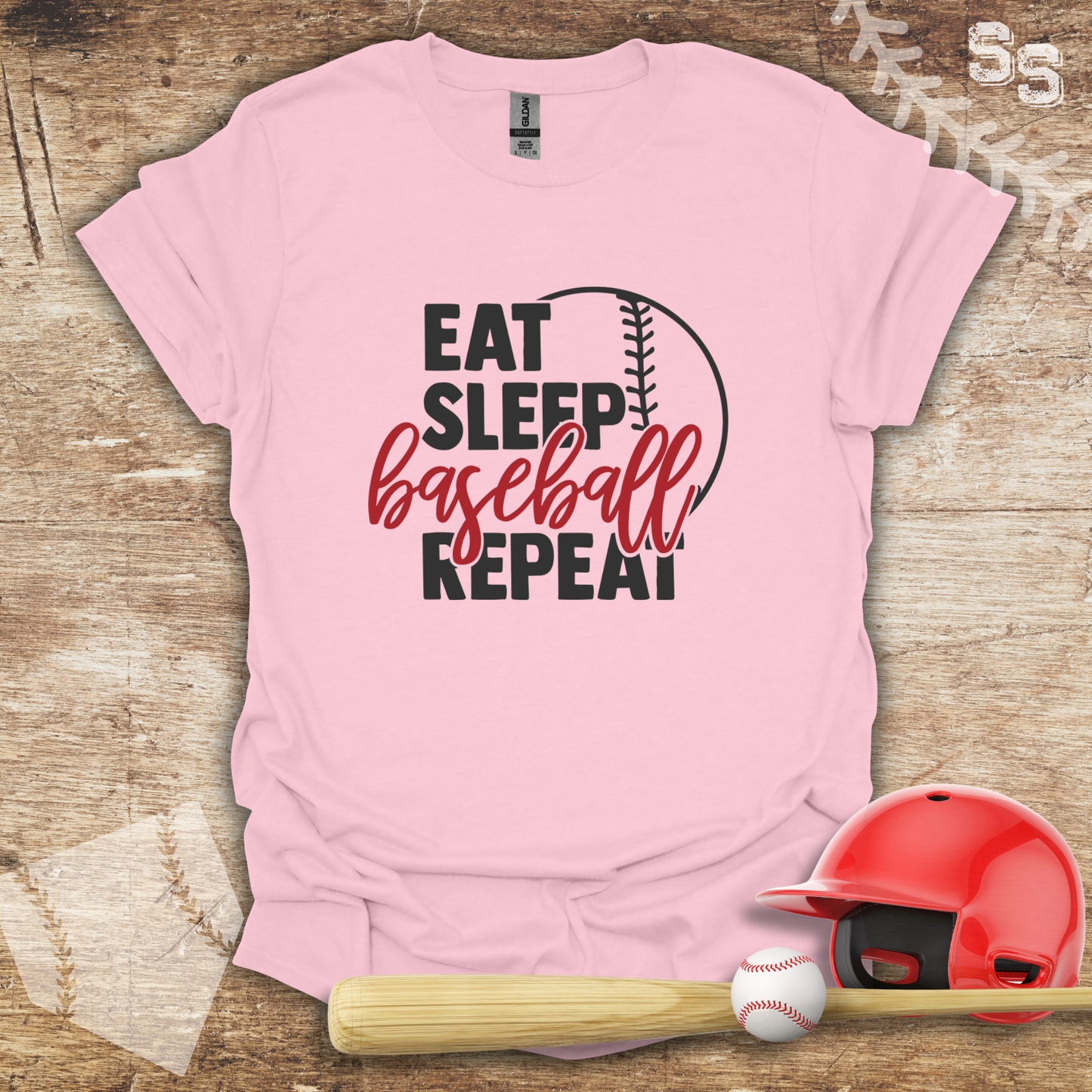 Eat Sleep Baseball Repeat