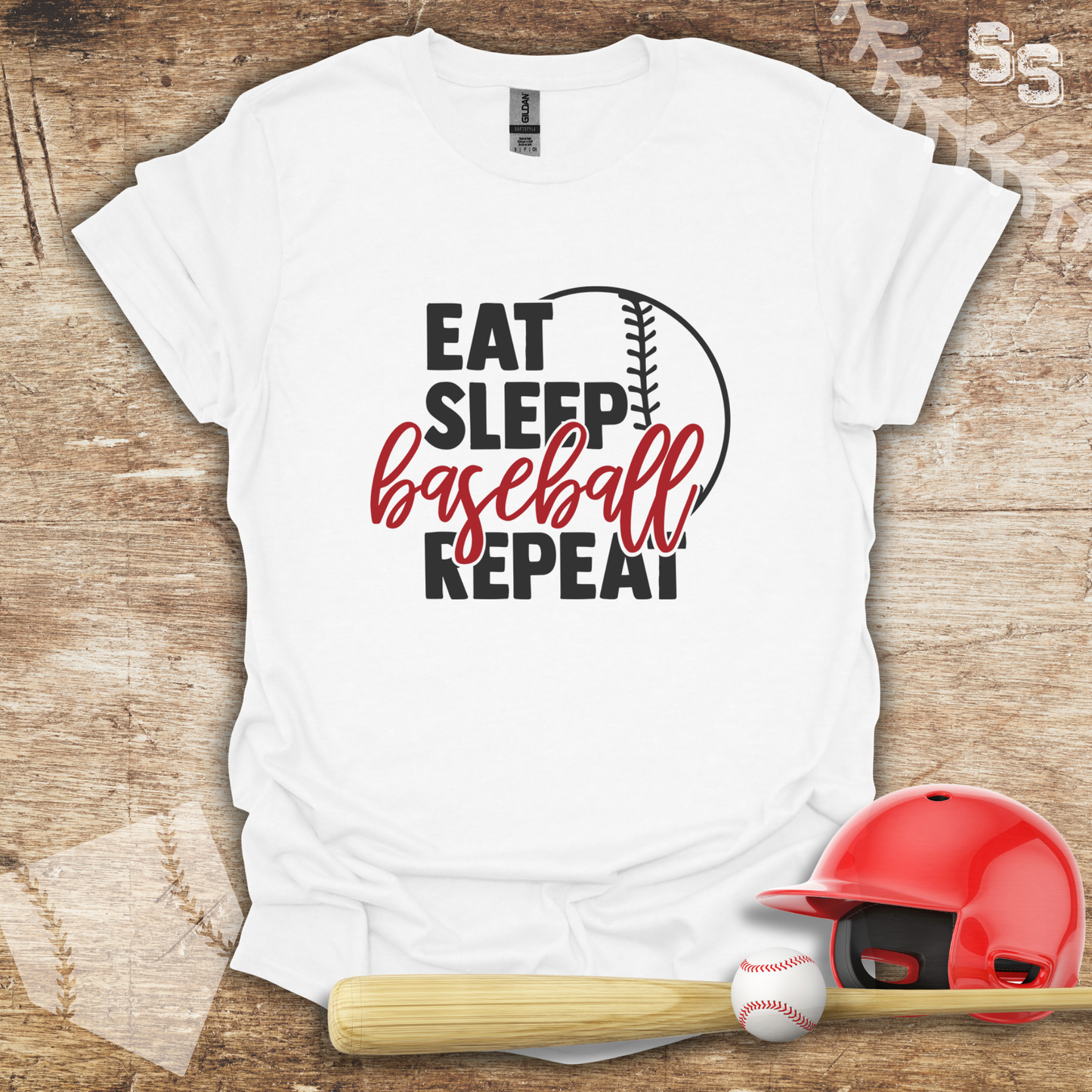 Eat Sleep Baseball Repeat