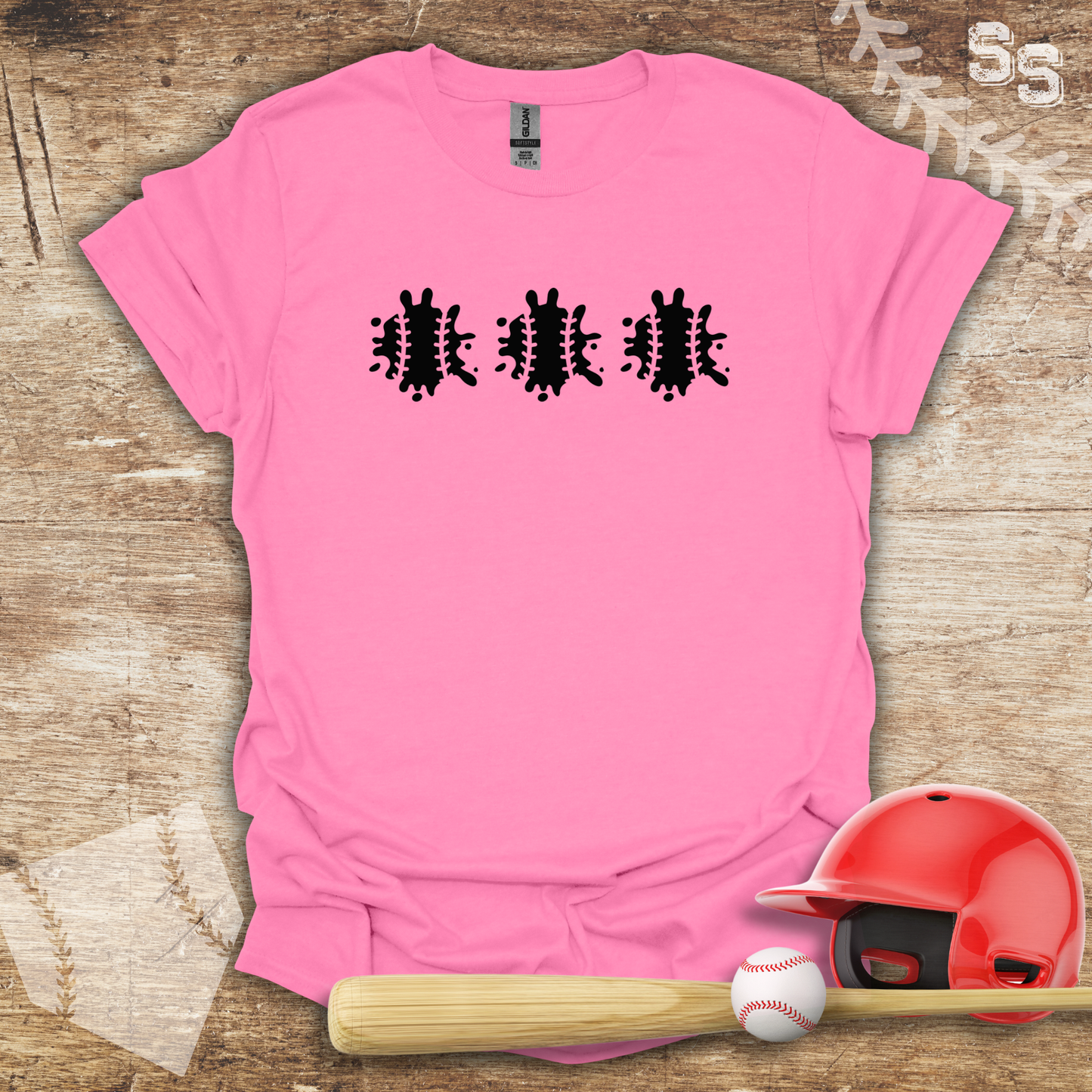 Three Baseball Splashes
