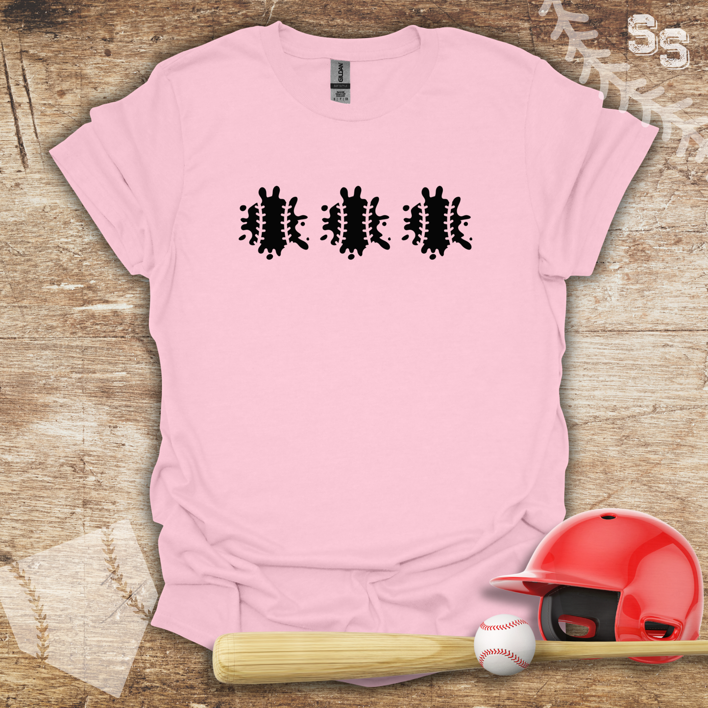 Three Baseball Splashes
