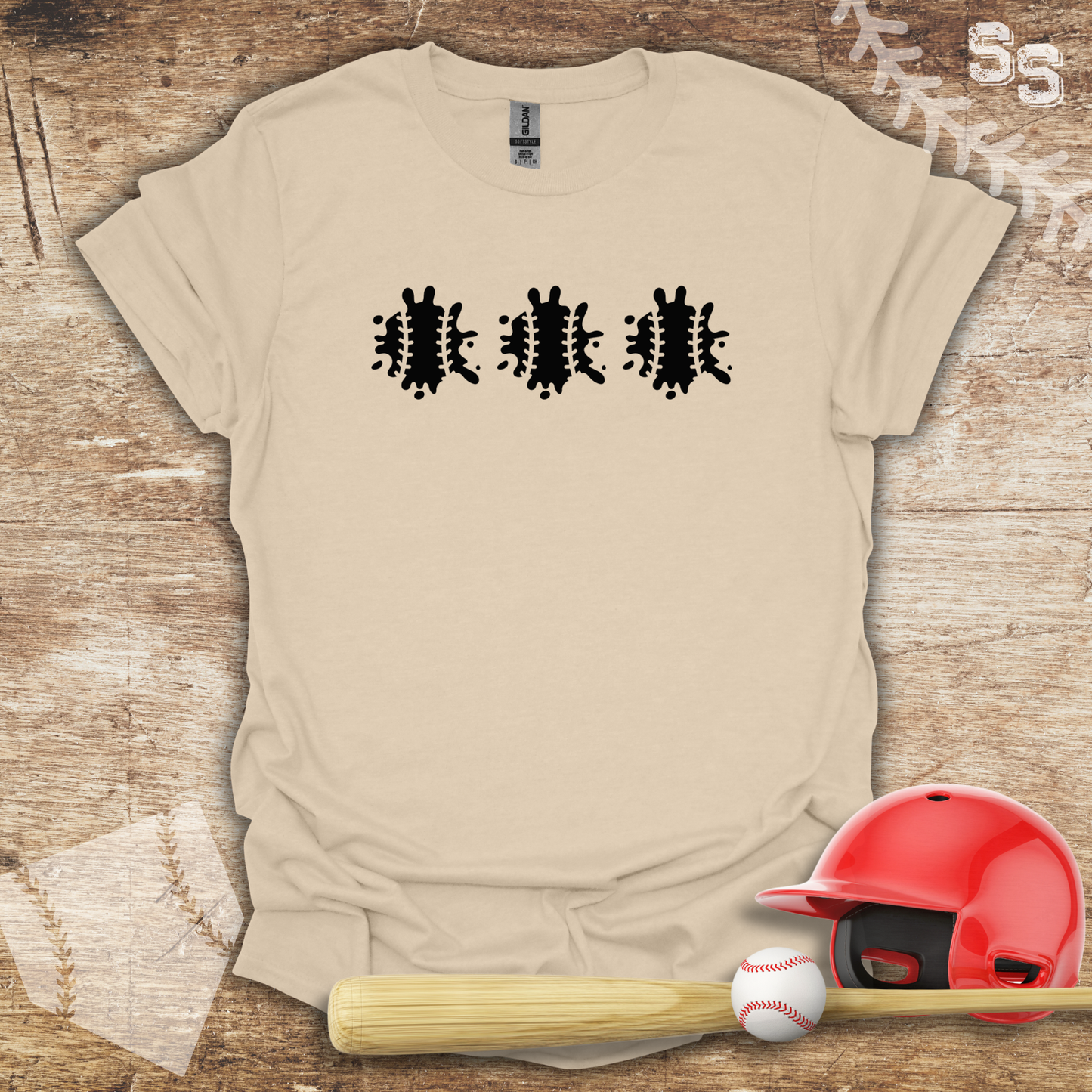 Three Baseball Splashes