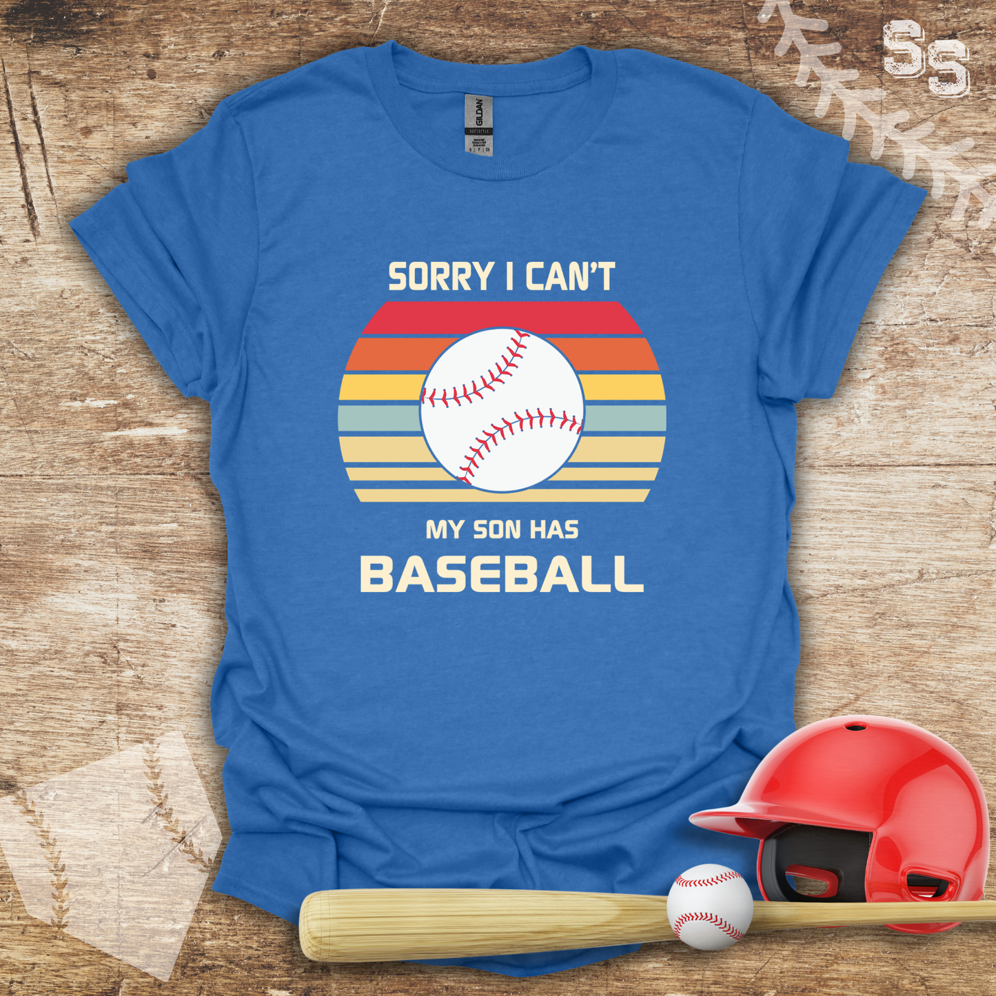 Sorry Can't Son Baseball