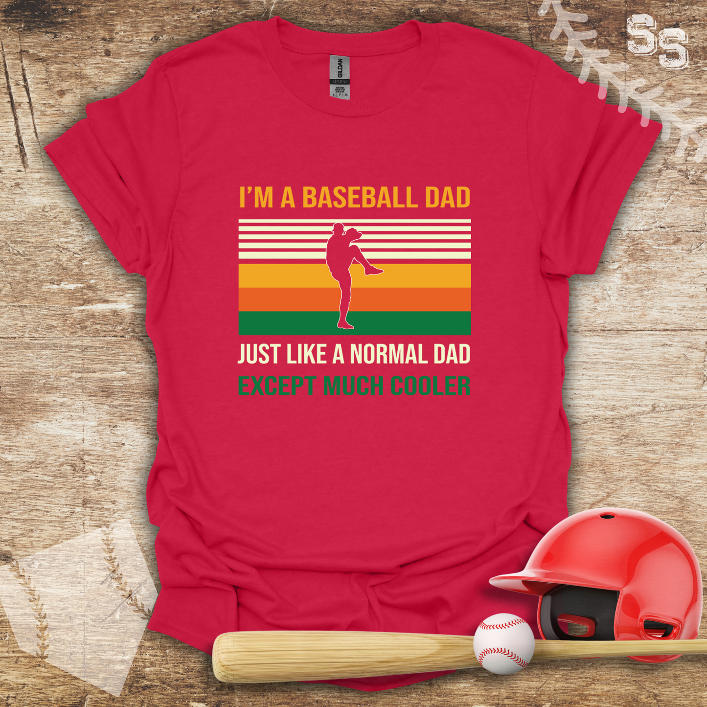 Cool Baseball Dad