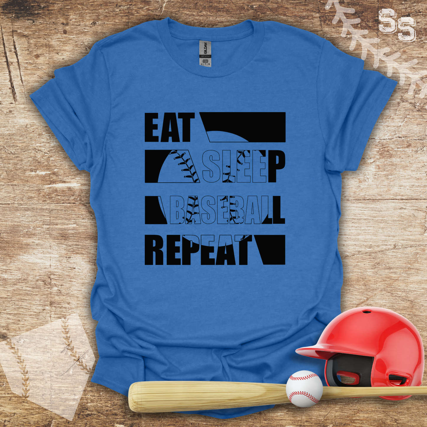 Eat Sleep Baseball Repeat
