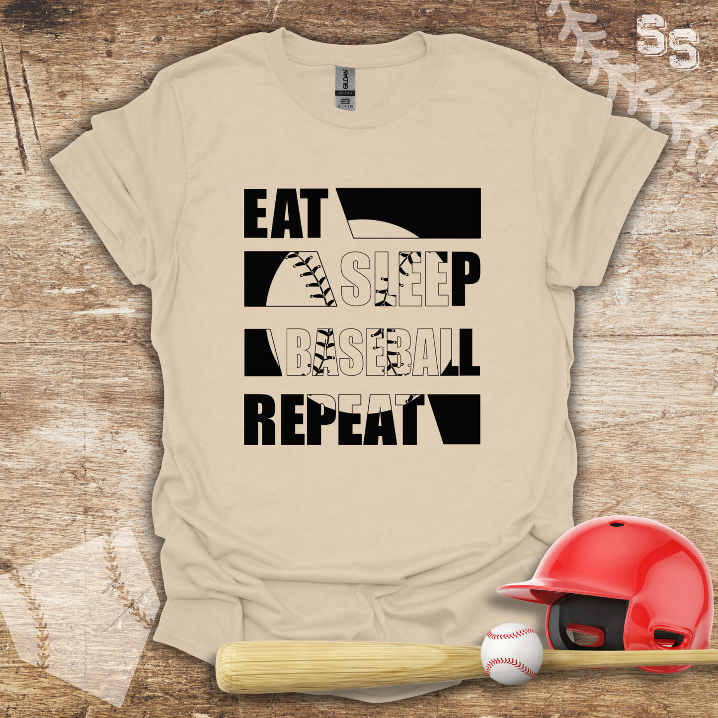 Eat Sleep Baseball Repeat