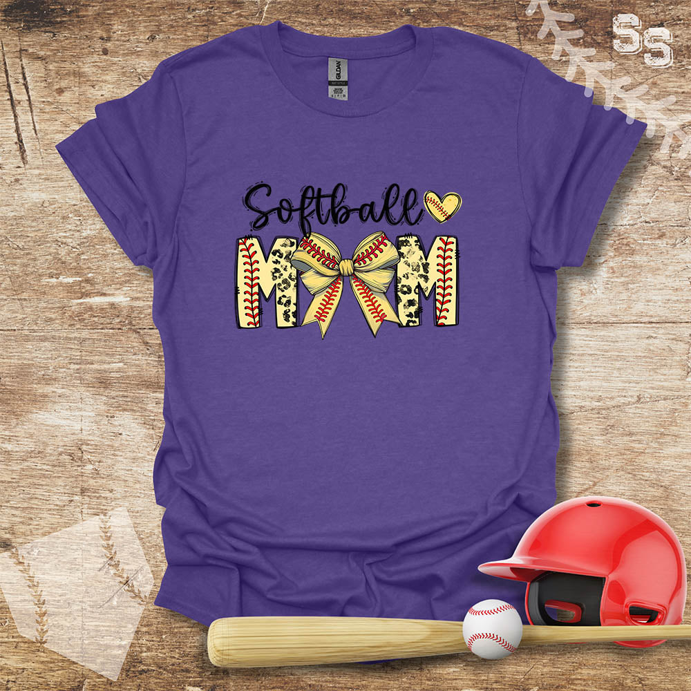 Softball Mom Bow