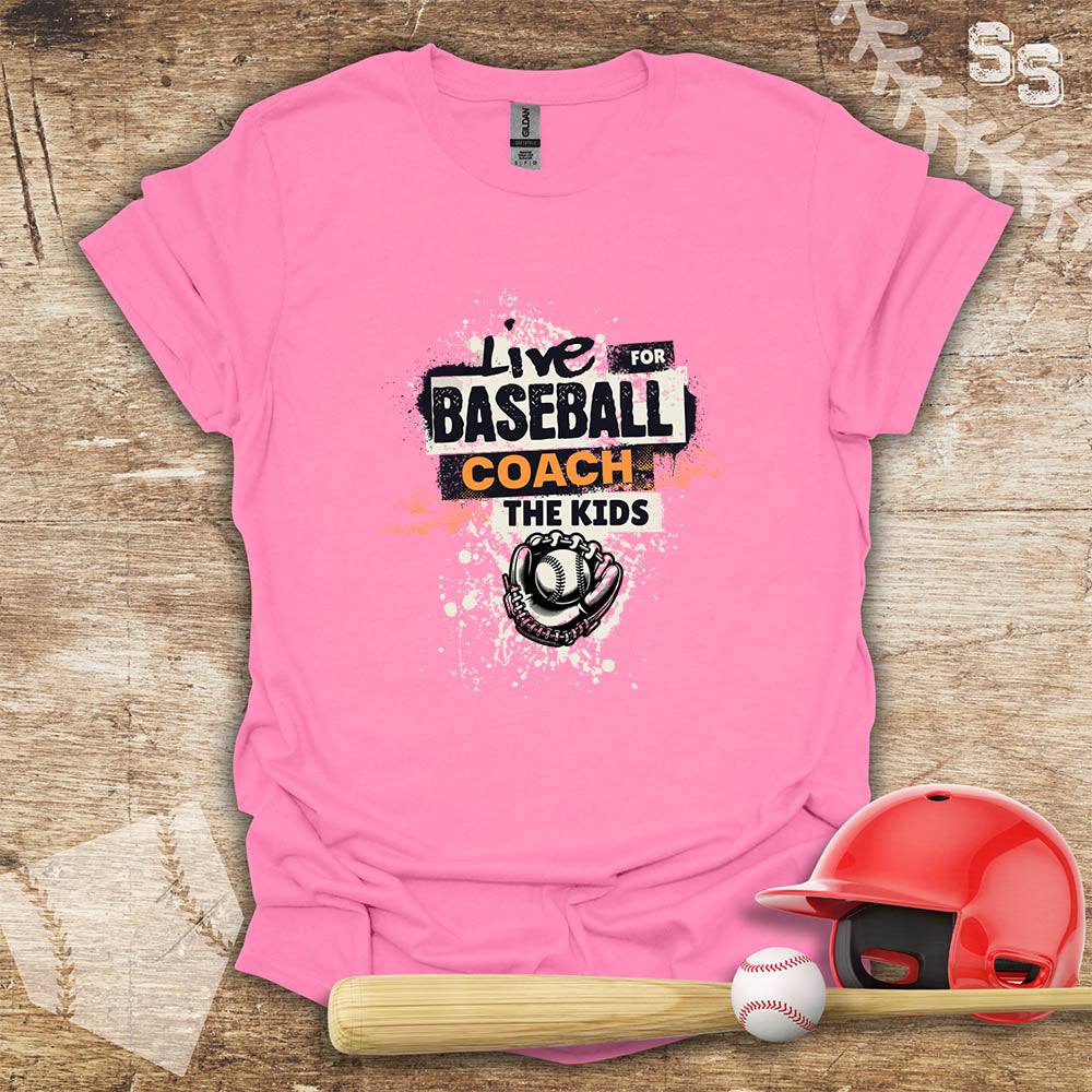 Live For Baseball Coach Kids