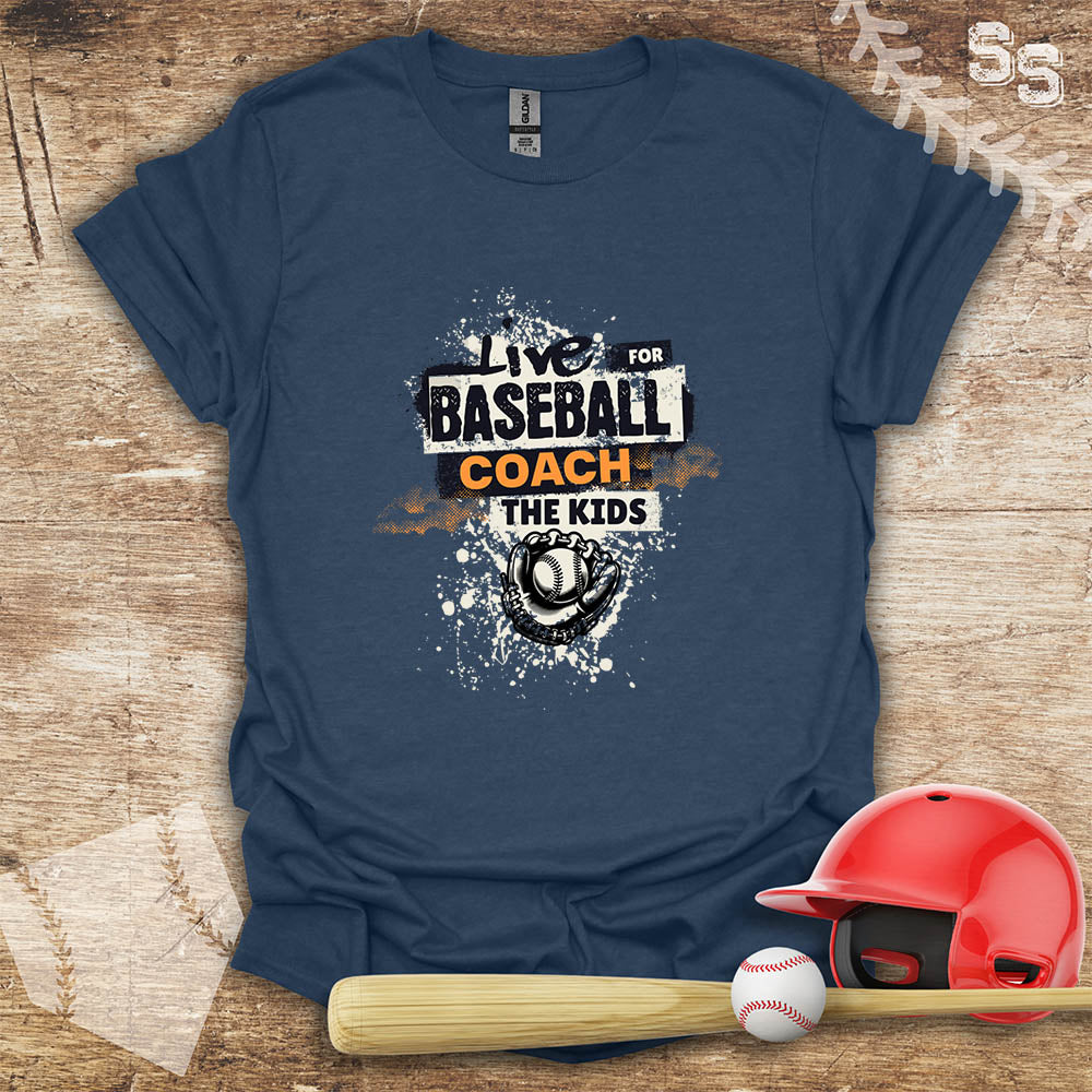 Live For Baseball Coach Kids
