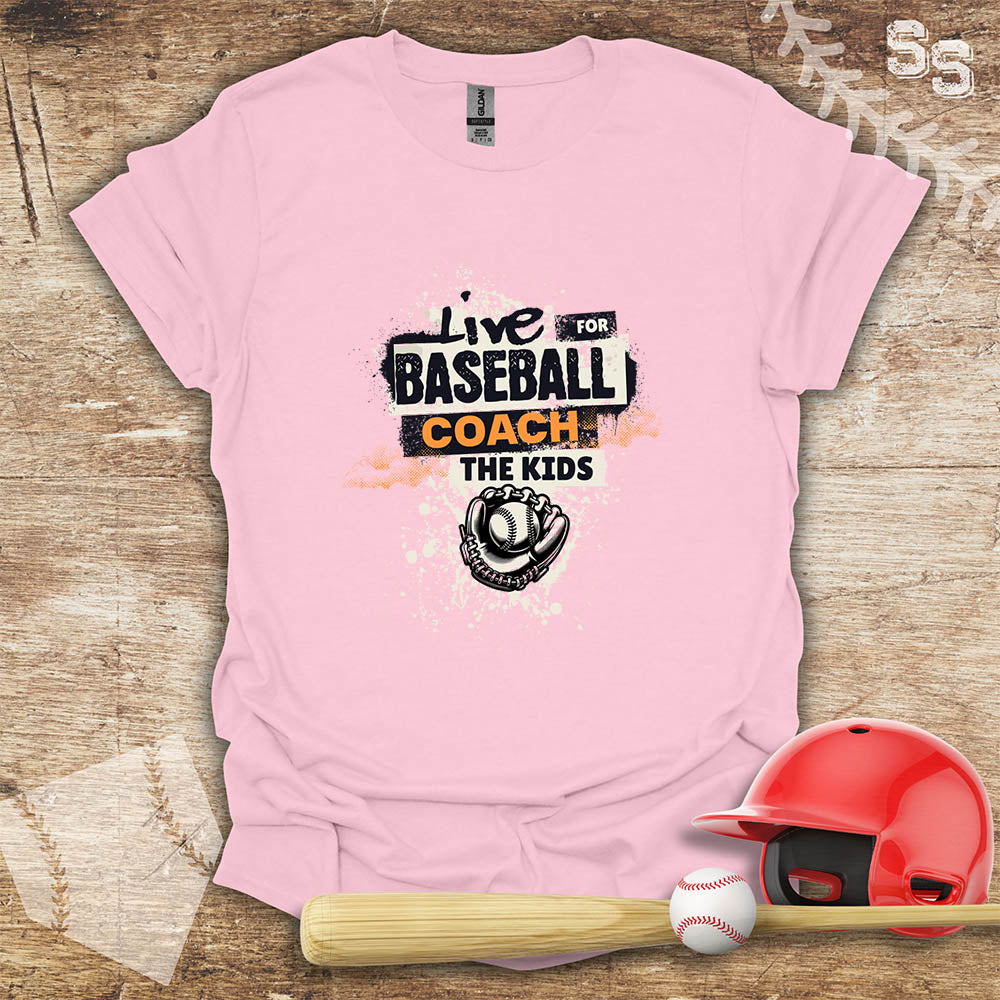 Live For Baseball Coach Kids