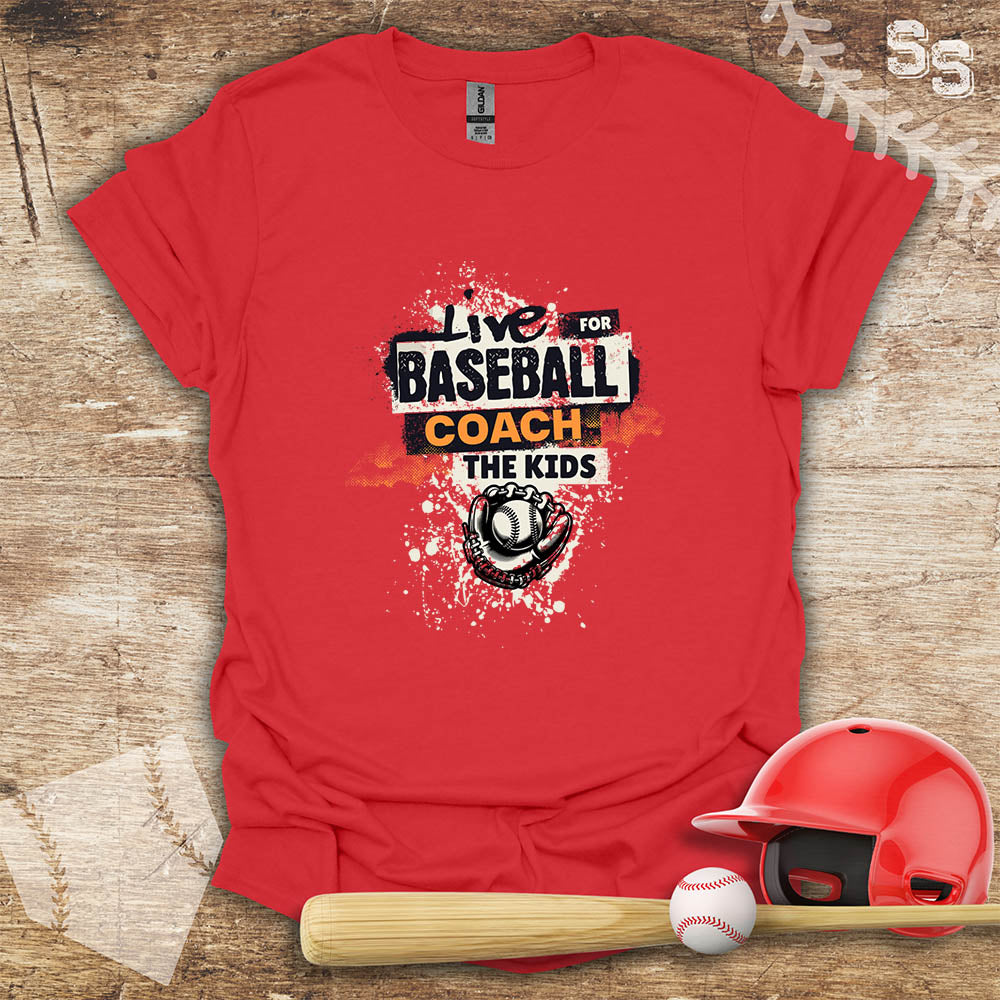 Live For Baseball Coach Kids
