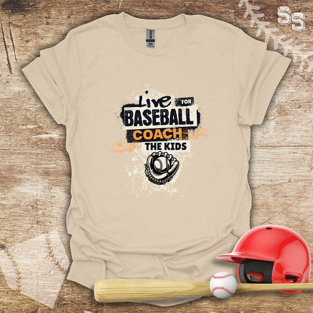 Live For Baseball Coach Kids