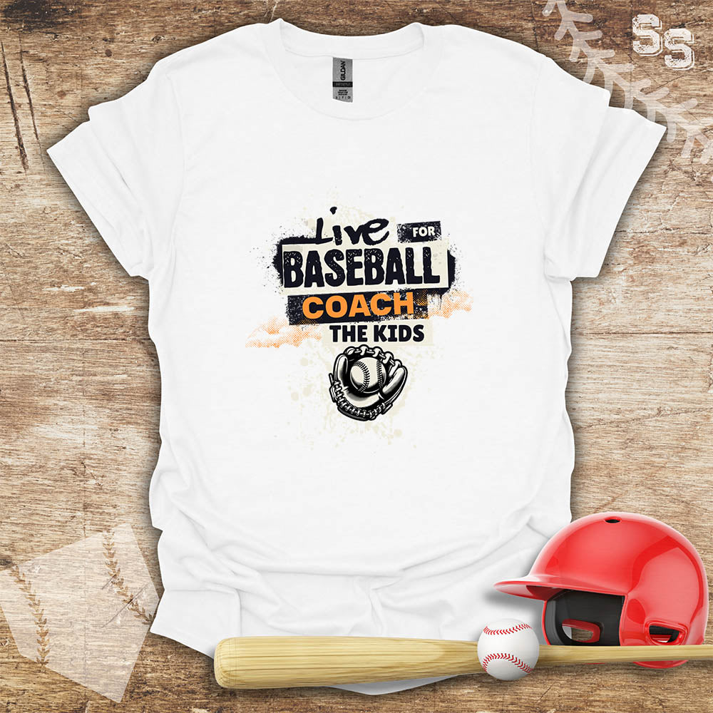 Live For Baseball Coach Kids