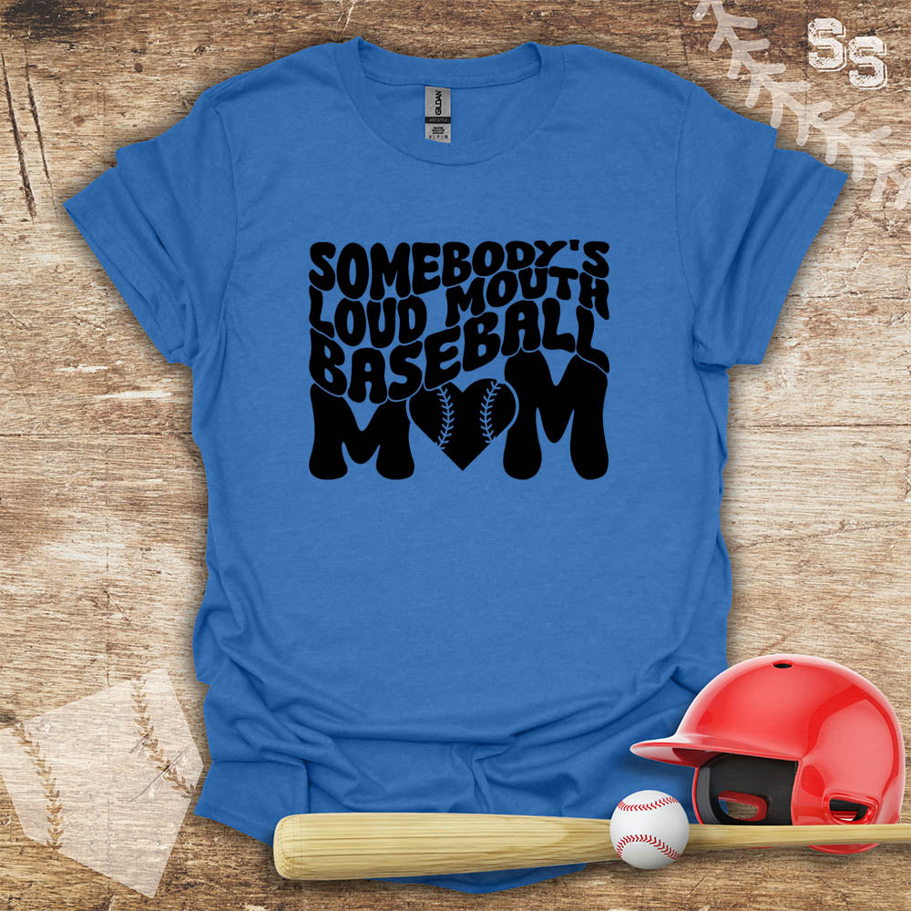 Loud Baseball Mom