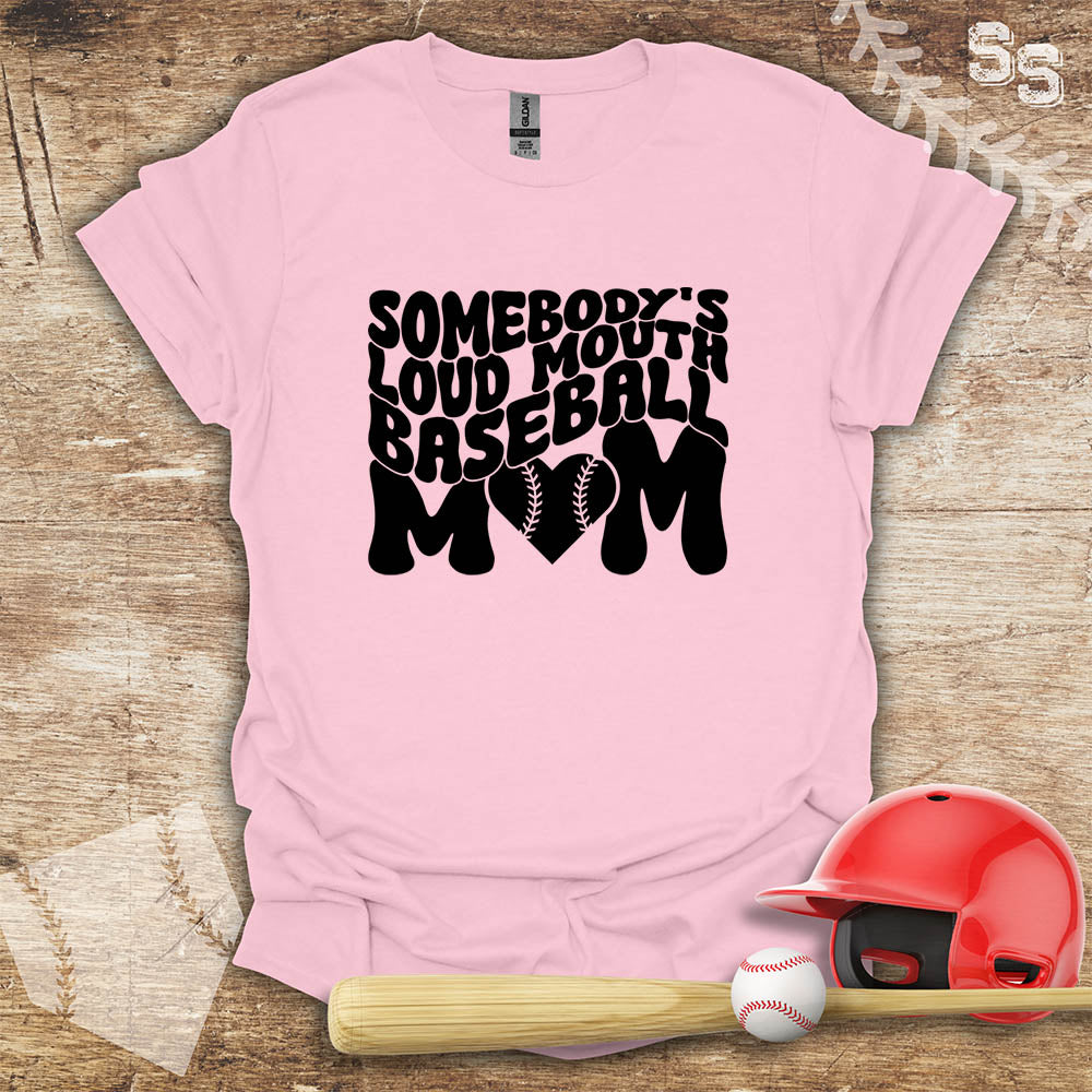Loud Baseball Mom