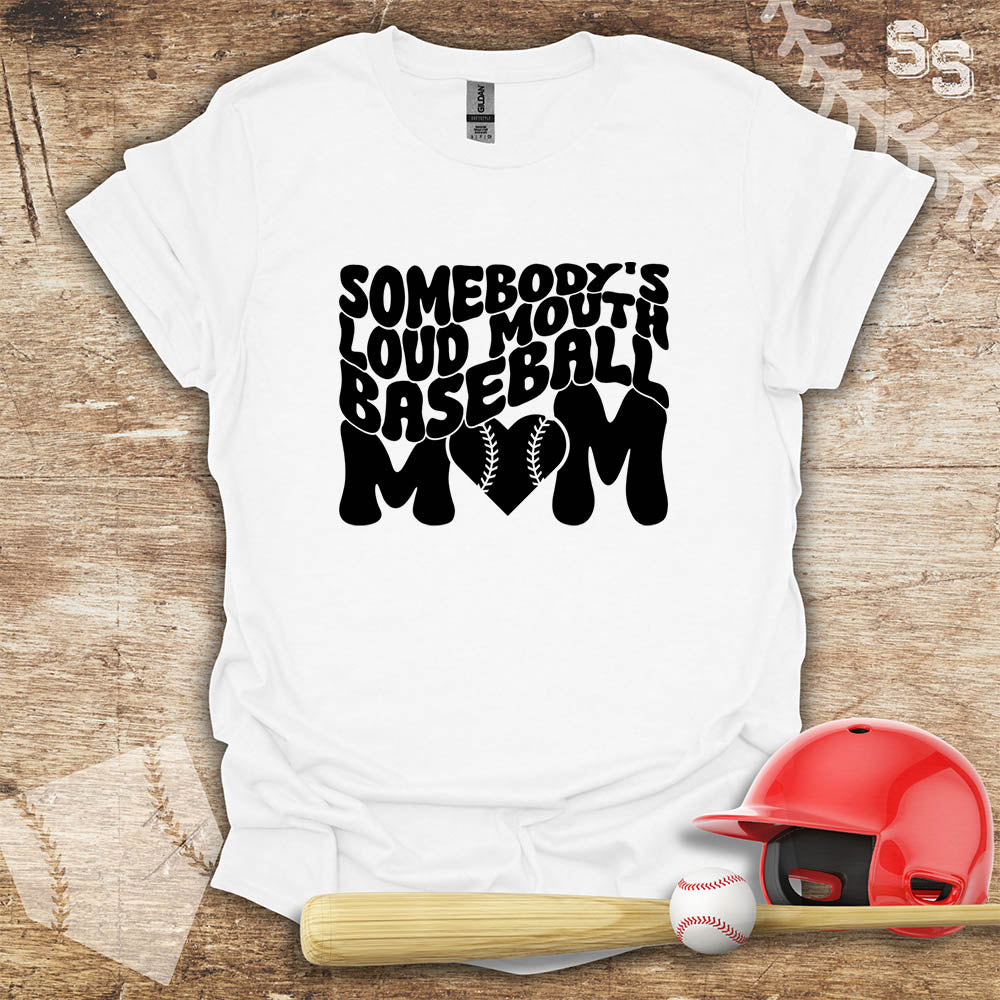 Loud Baseball Mom