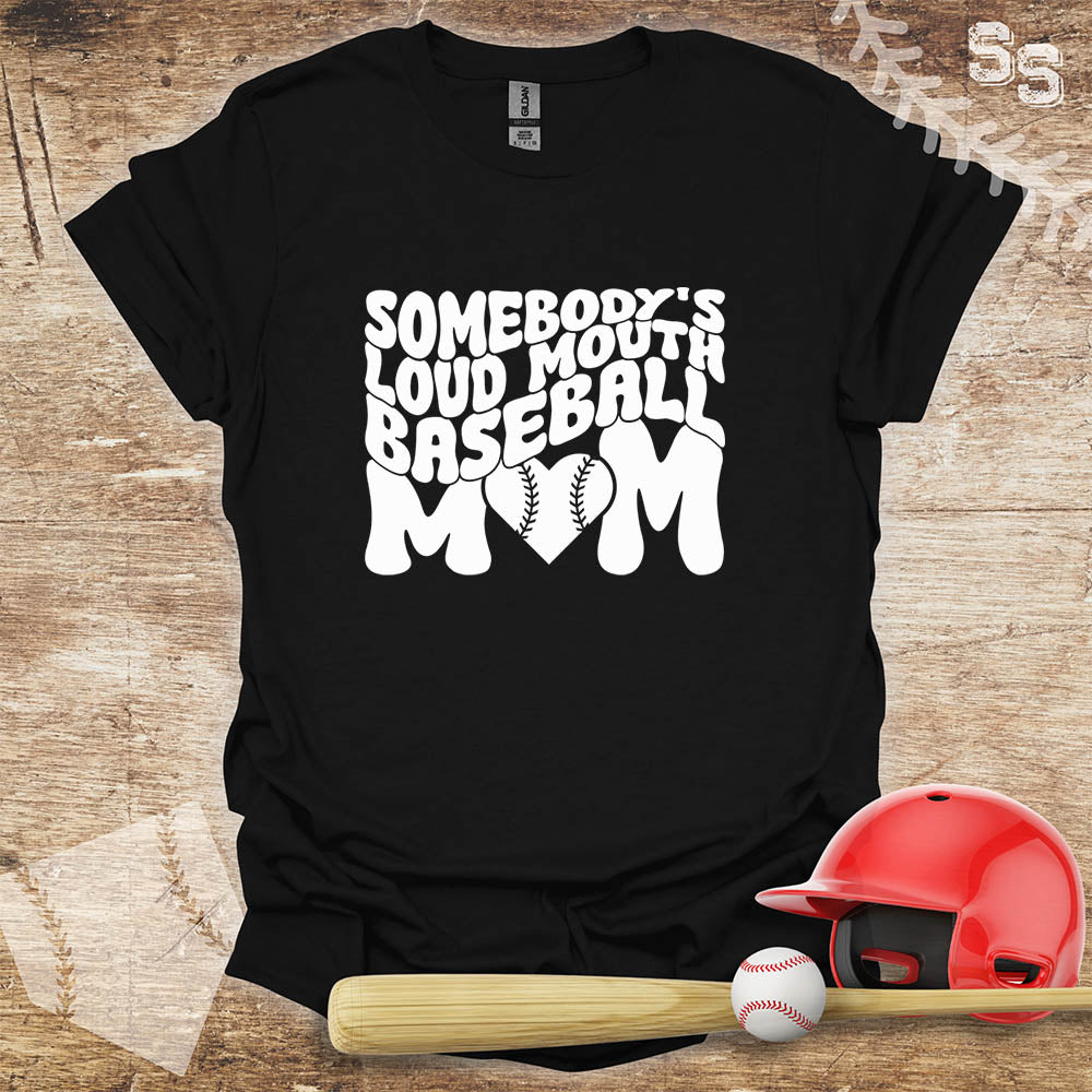 Loud Baseball Mom