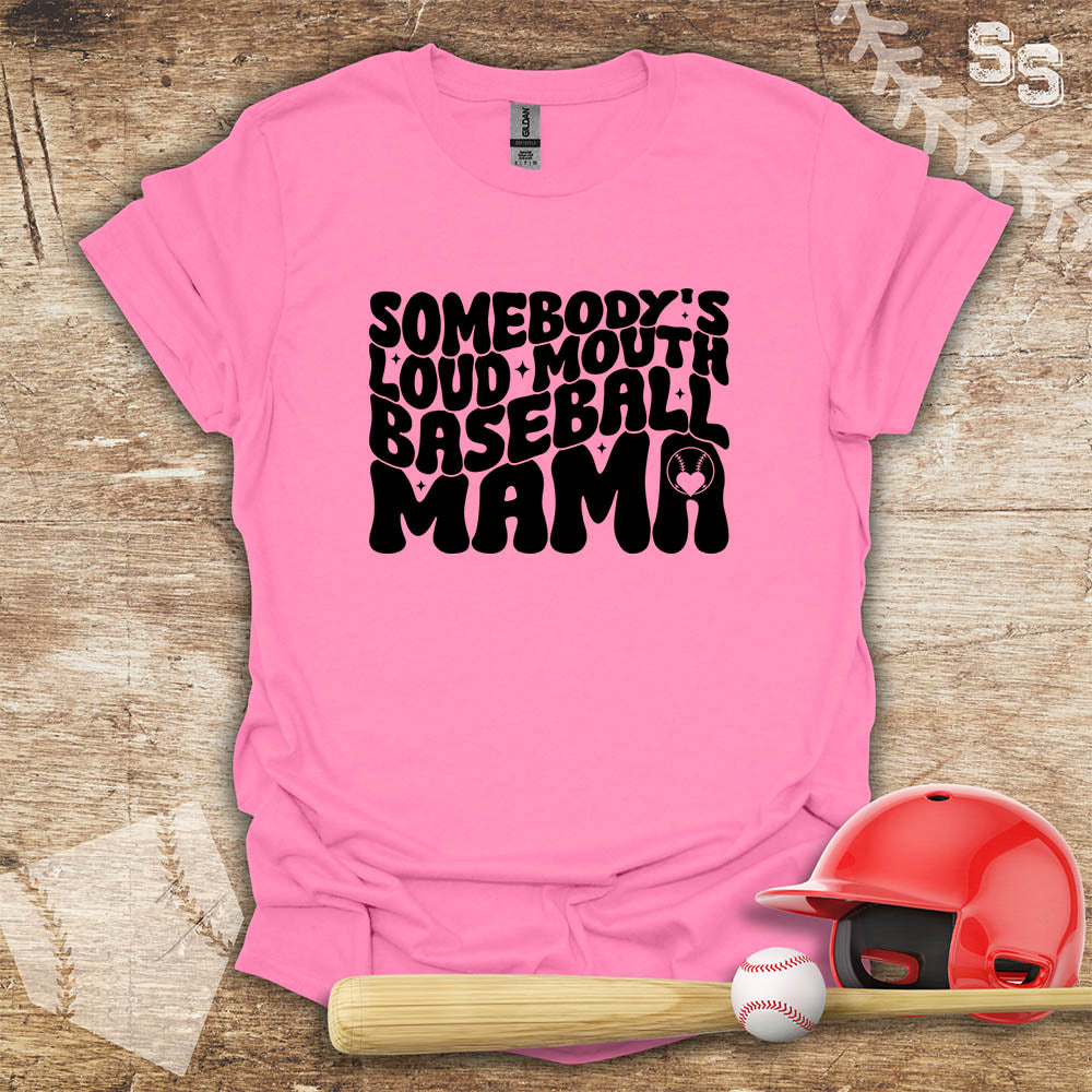 Loud Baseball Mom