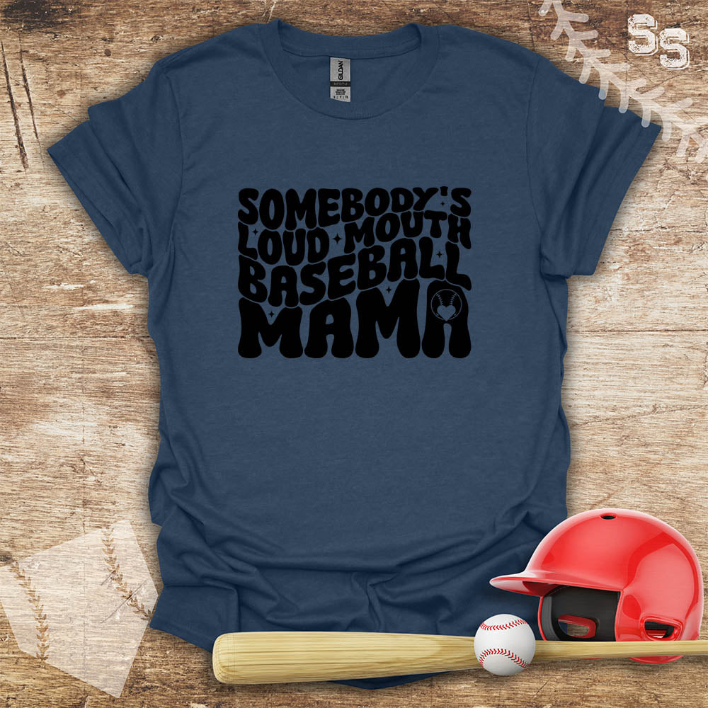 Loud Baseball Mom