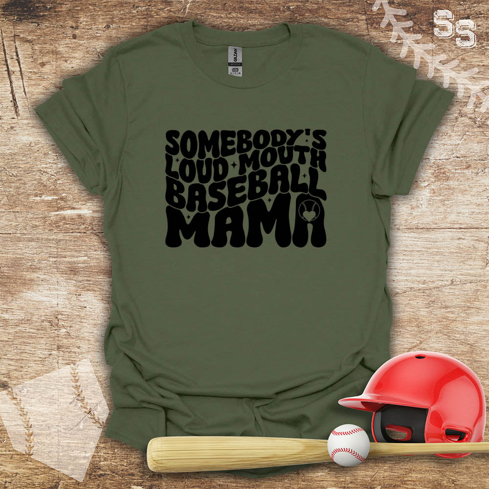 Loud Baseball Mom