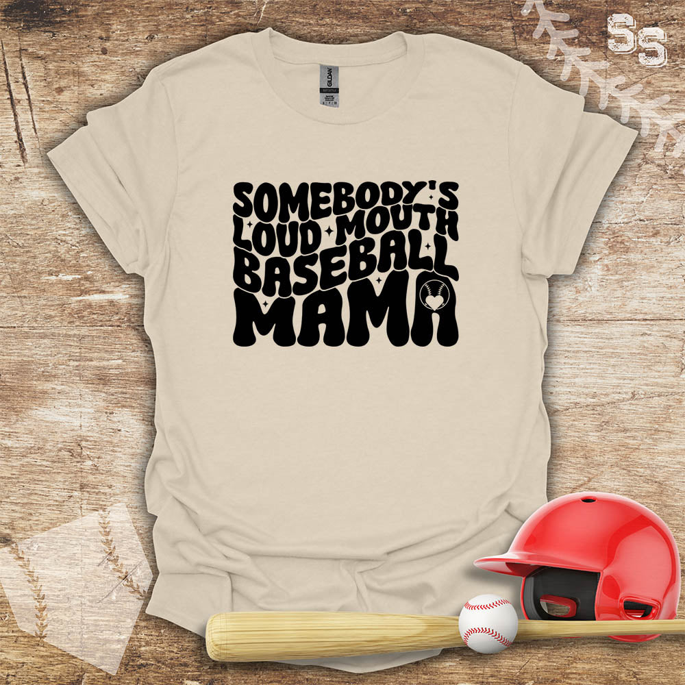 Loud Baseball Mom