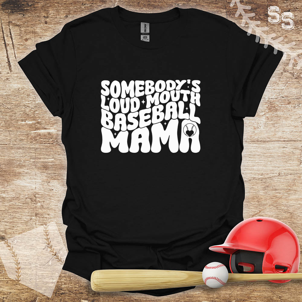Loud Baseball Mom