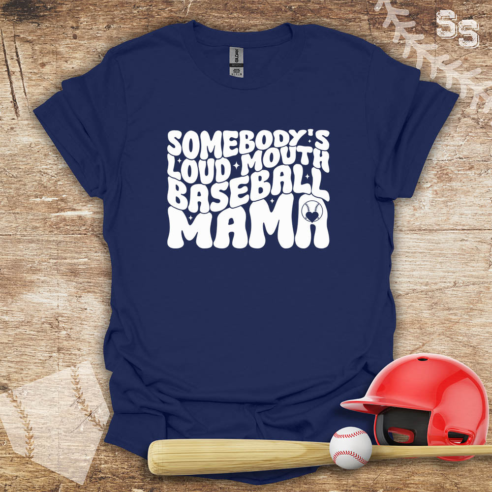 Loud Baseball Mom