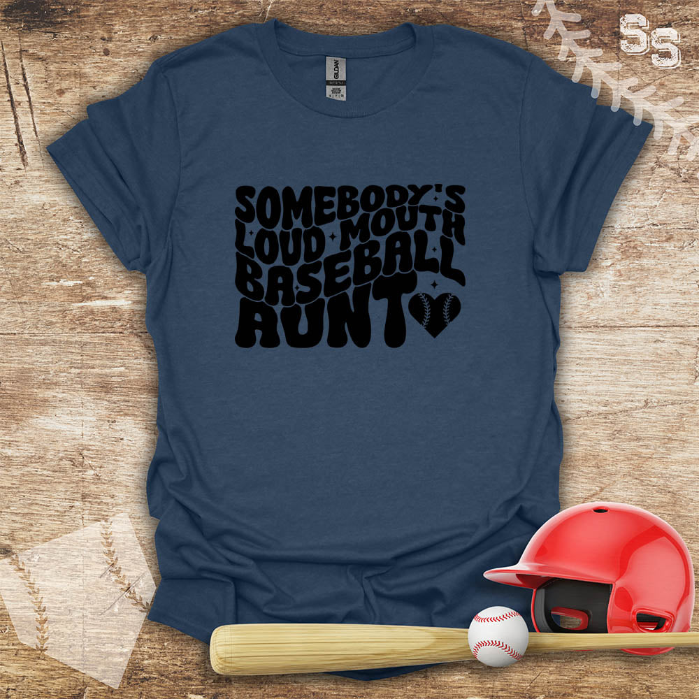 Loud Mouth Baseball Aunt