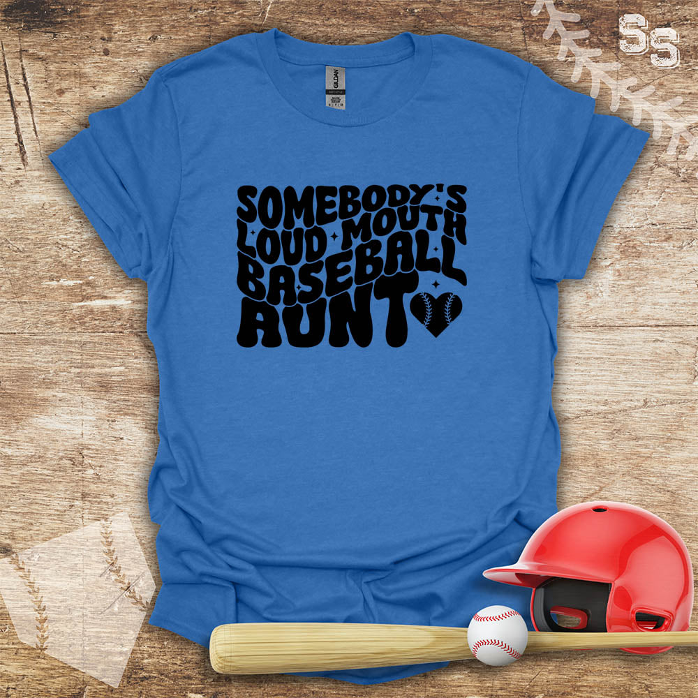 Loud Mouth Baseball Aunt