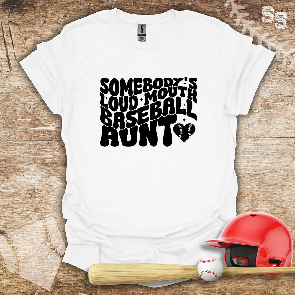 Loud Mouth Baseball Aunt