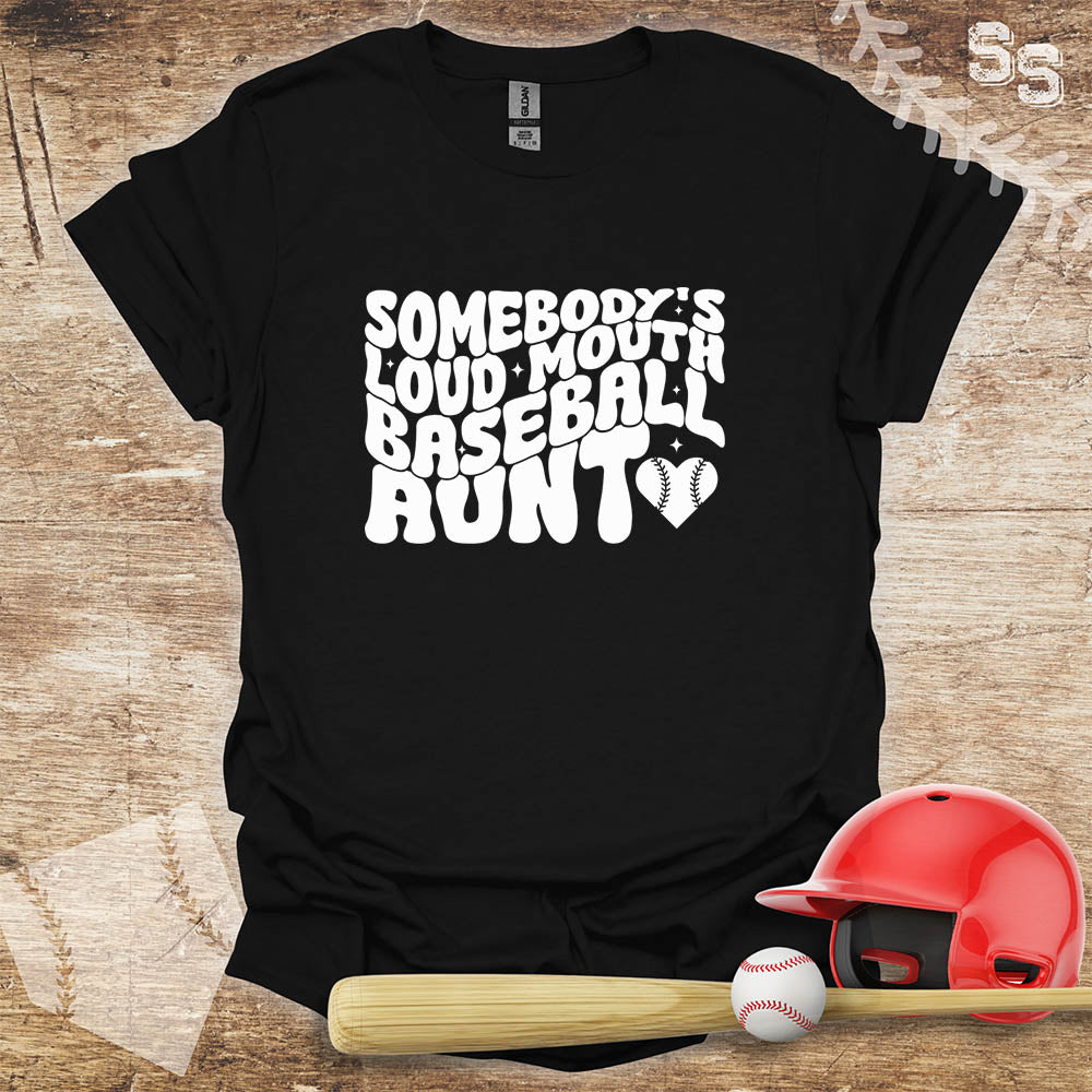 Loud Mouth Baseball Aunt