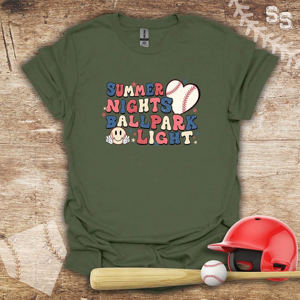 Retro Ballpark Lights