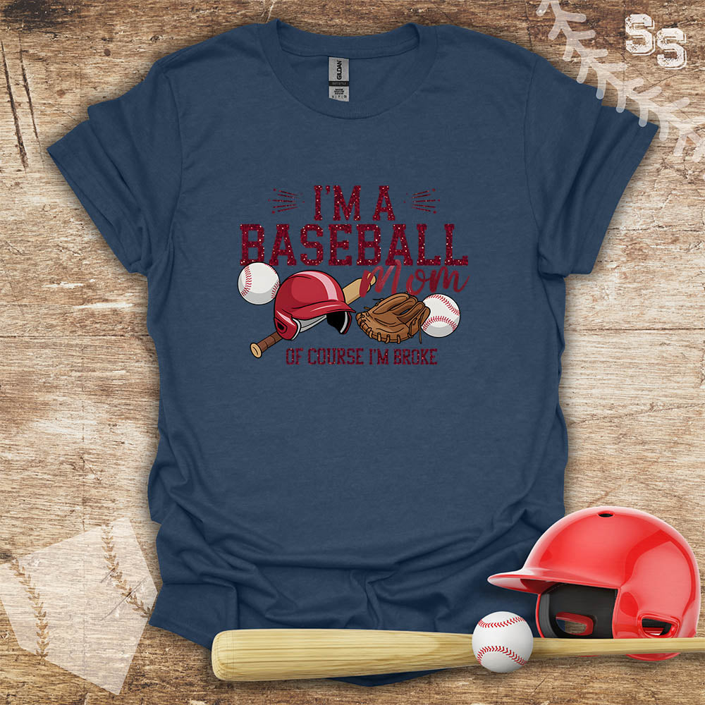 Broke Baseball Mom