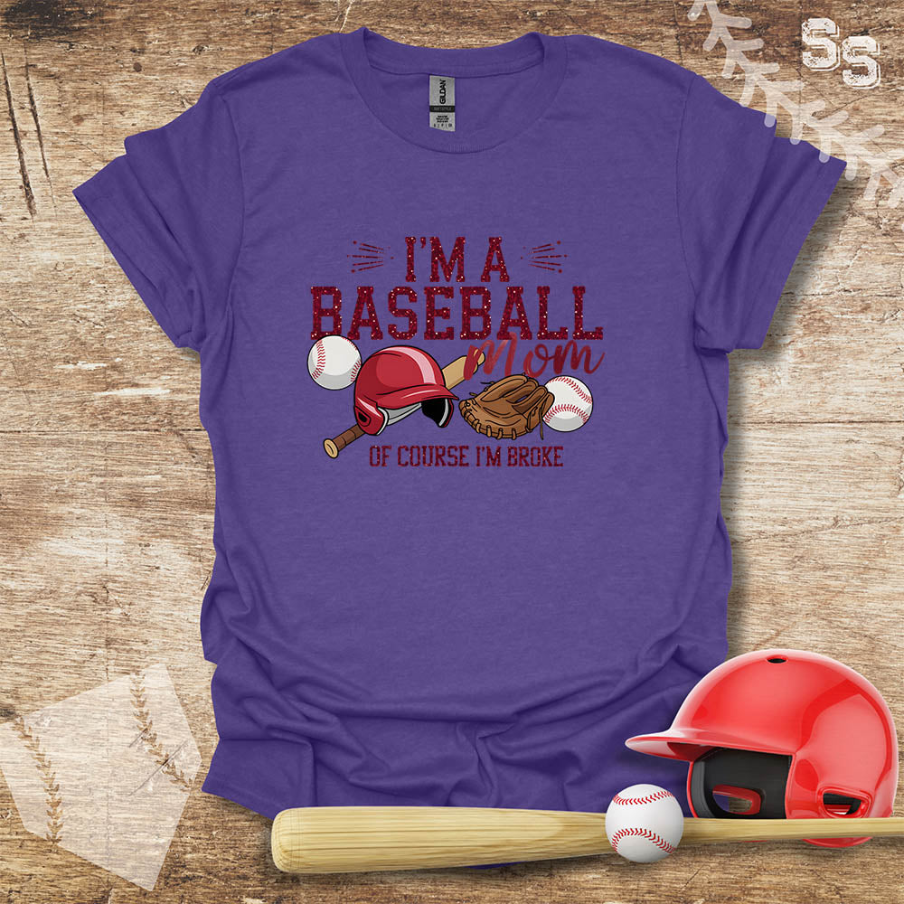 Broke Baseball Mom