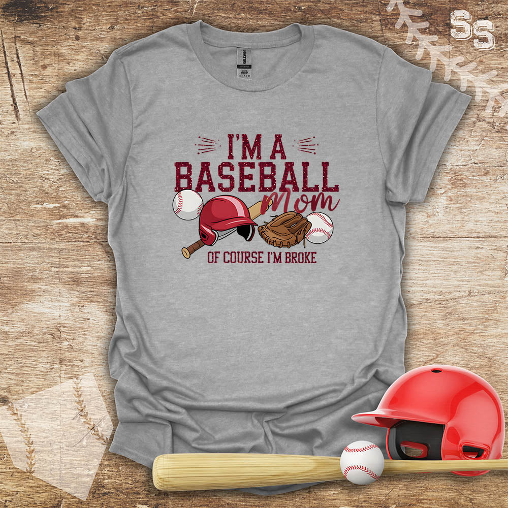 Broke Baseball Mom