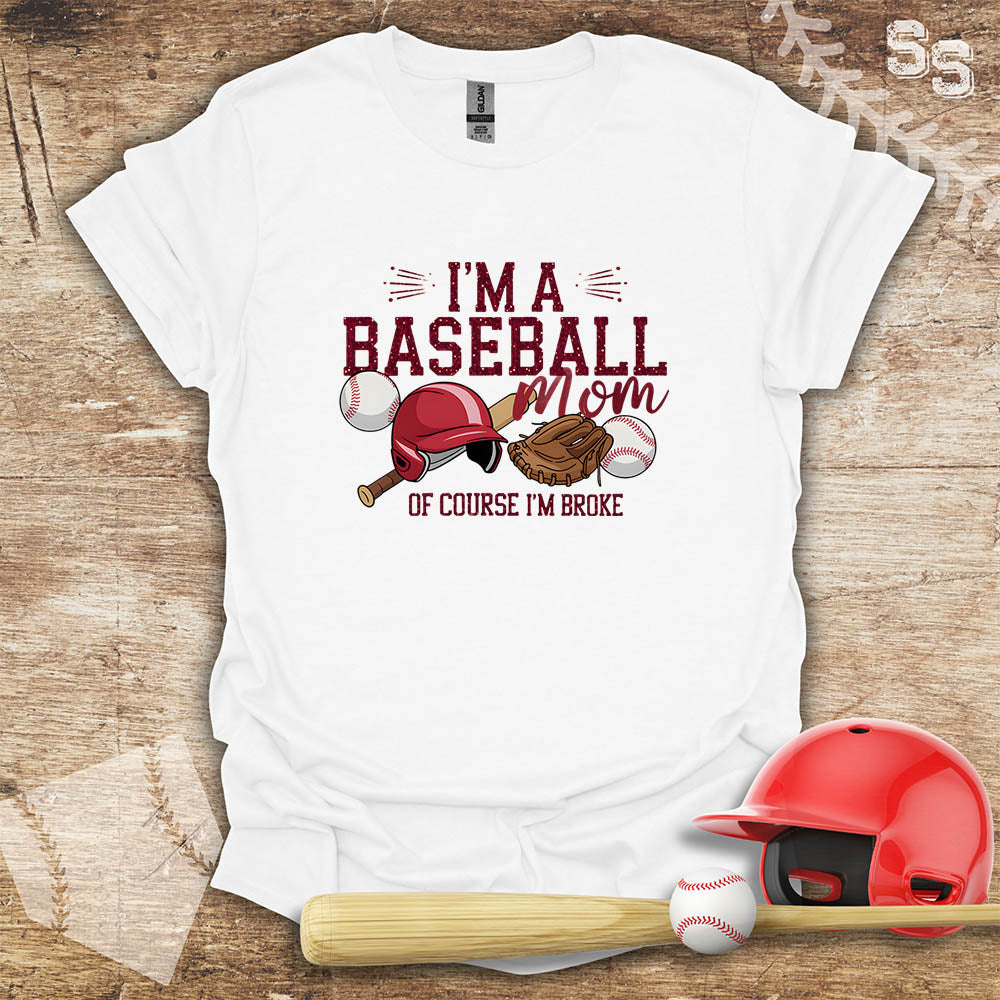 Broke Baseball Mom