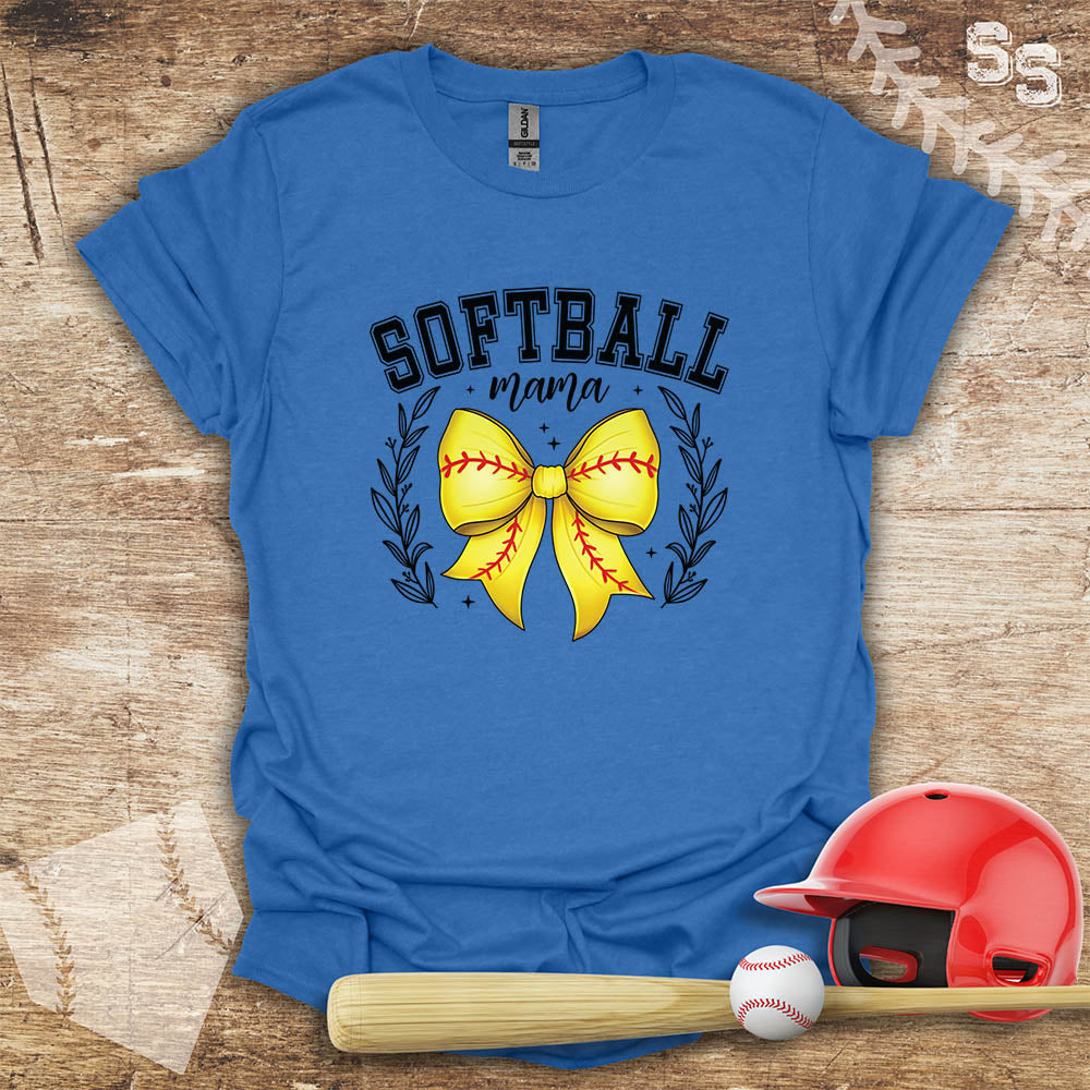 Softball Mama Bow