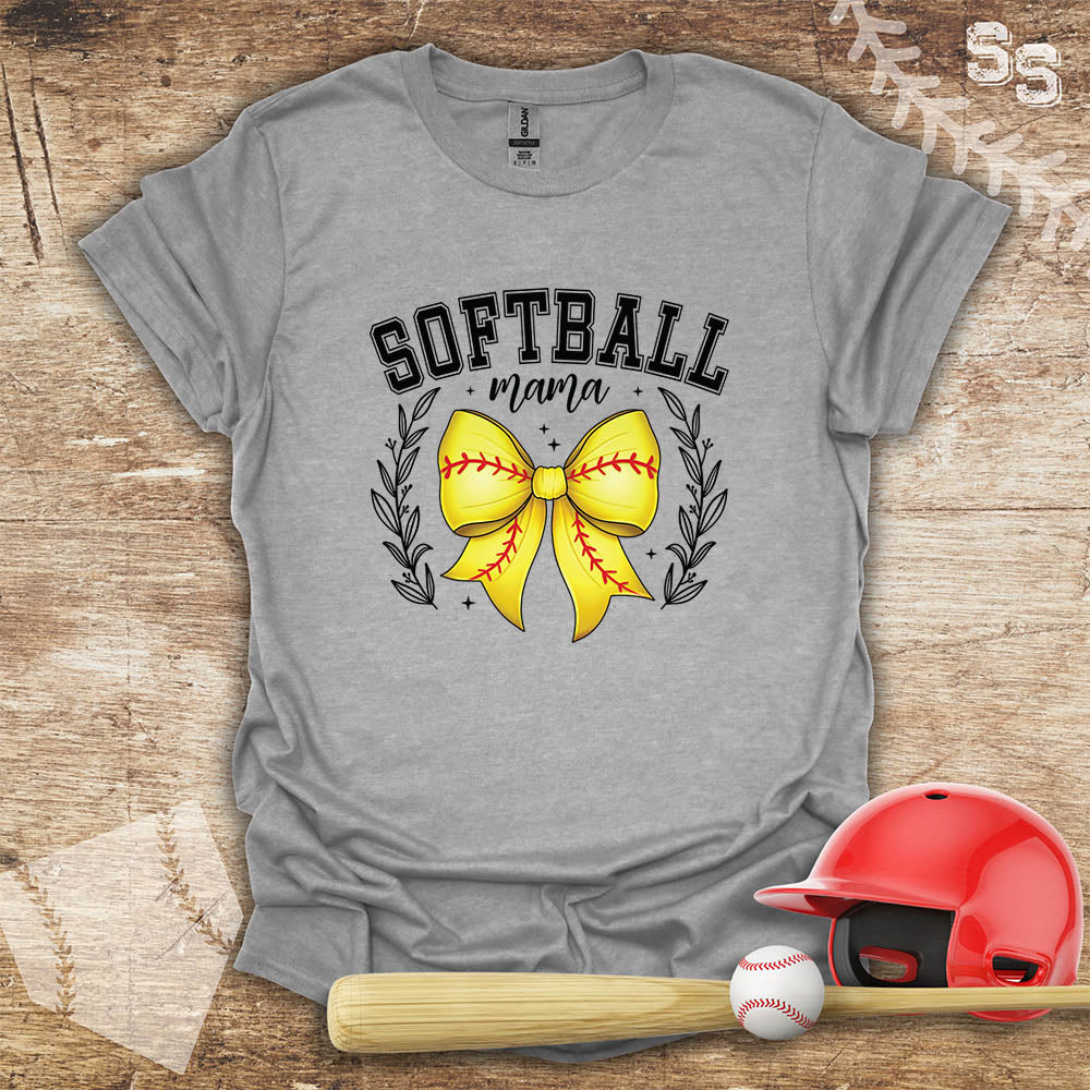Softball Mama Bow