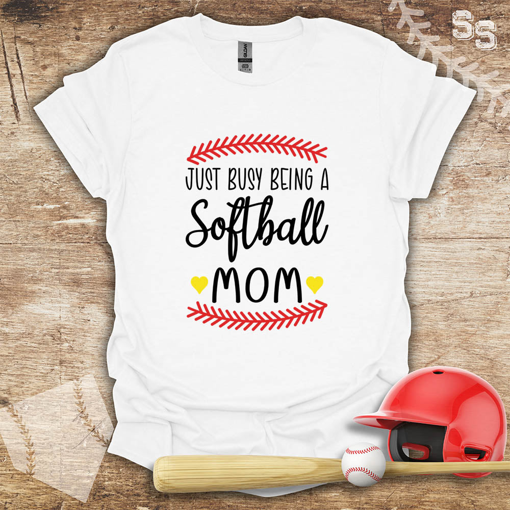 Softball Busy Mom