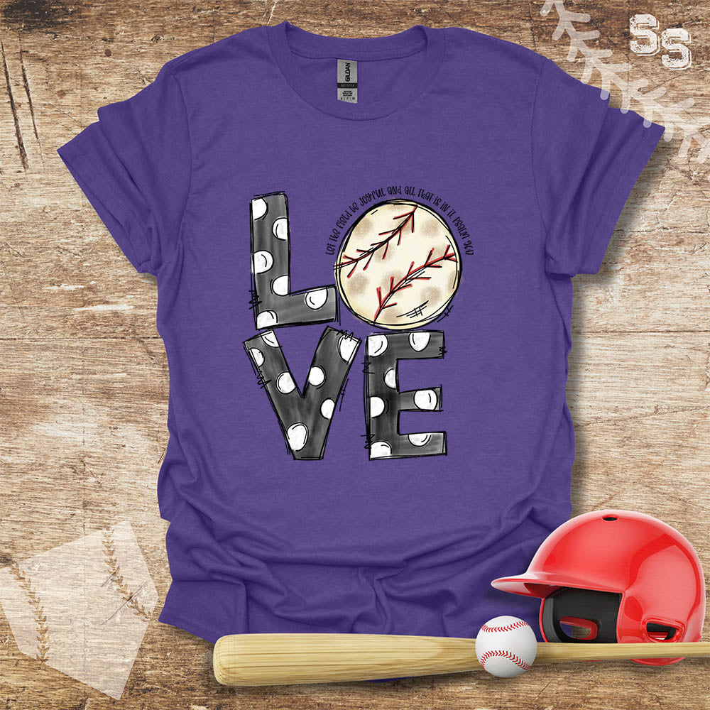 Psalm 96:17 Love Baseball