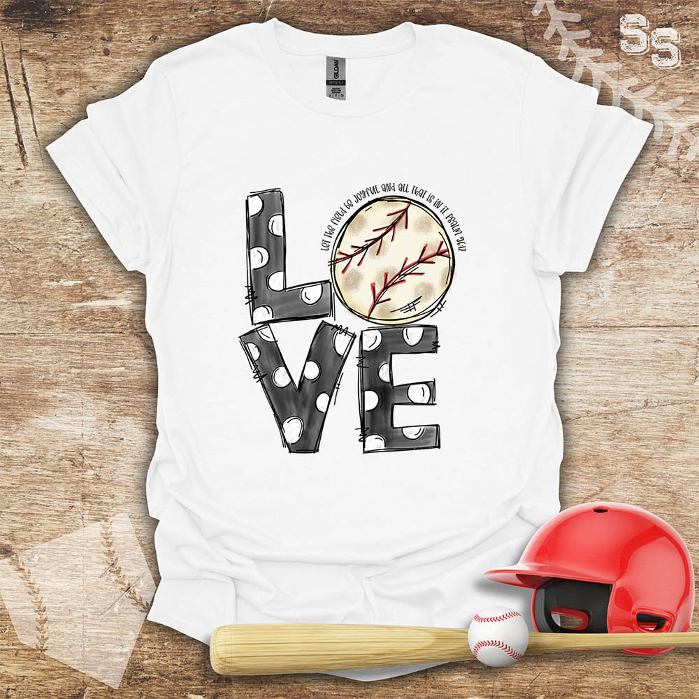 Psalm 96:17 Love Baseball