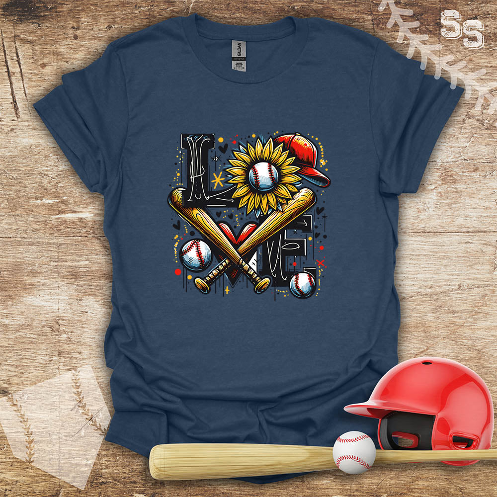 Sunflower Love Baseball