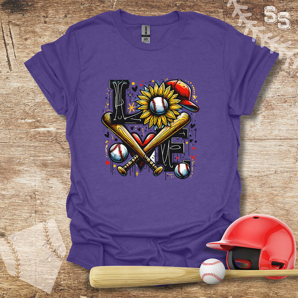 Sunflower Love Baseball