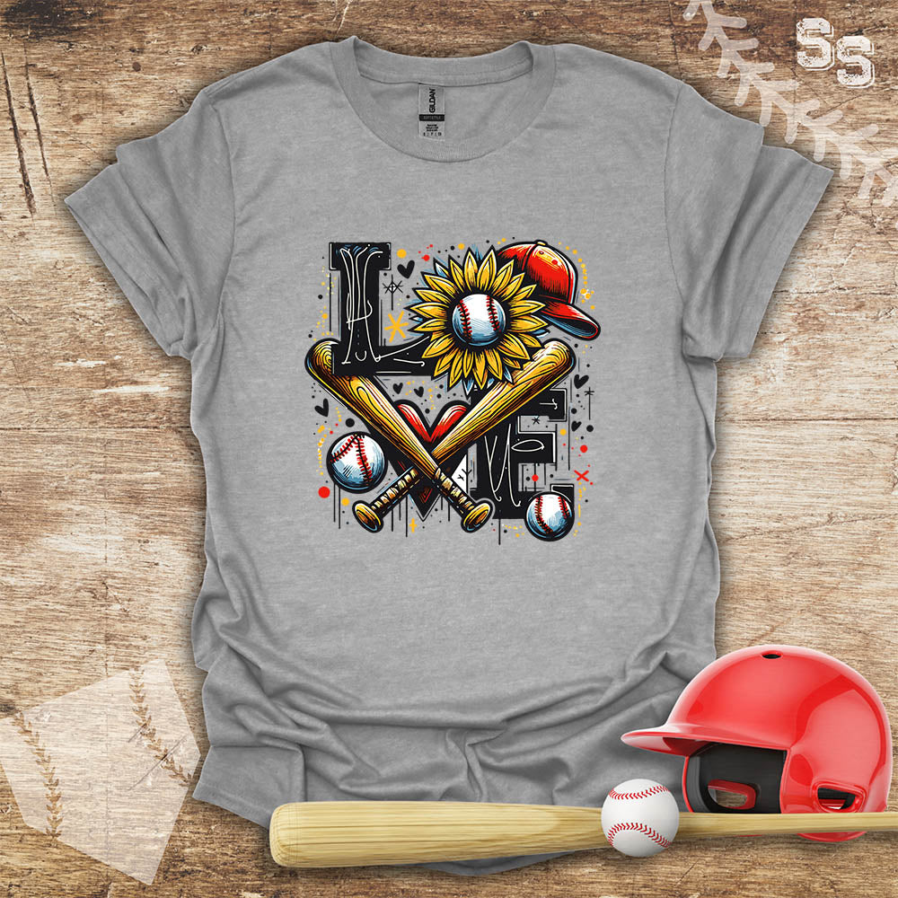 Sunflower Love Baseball
