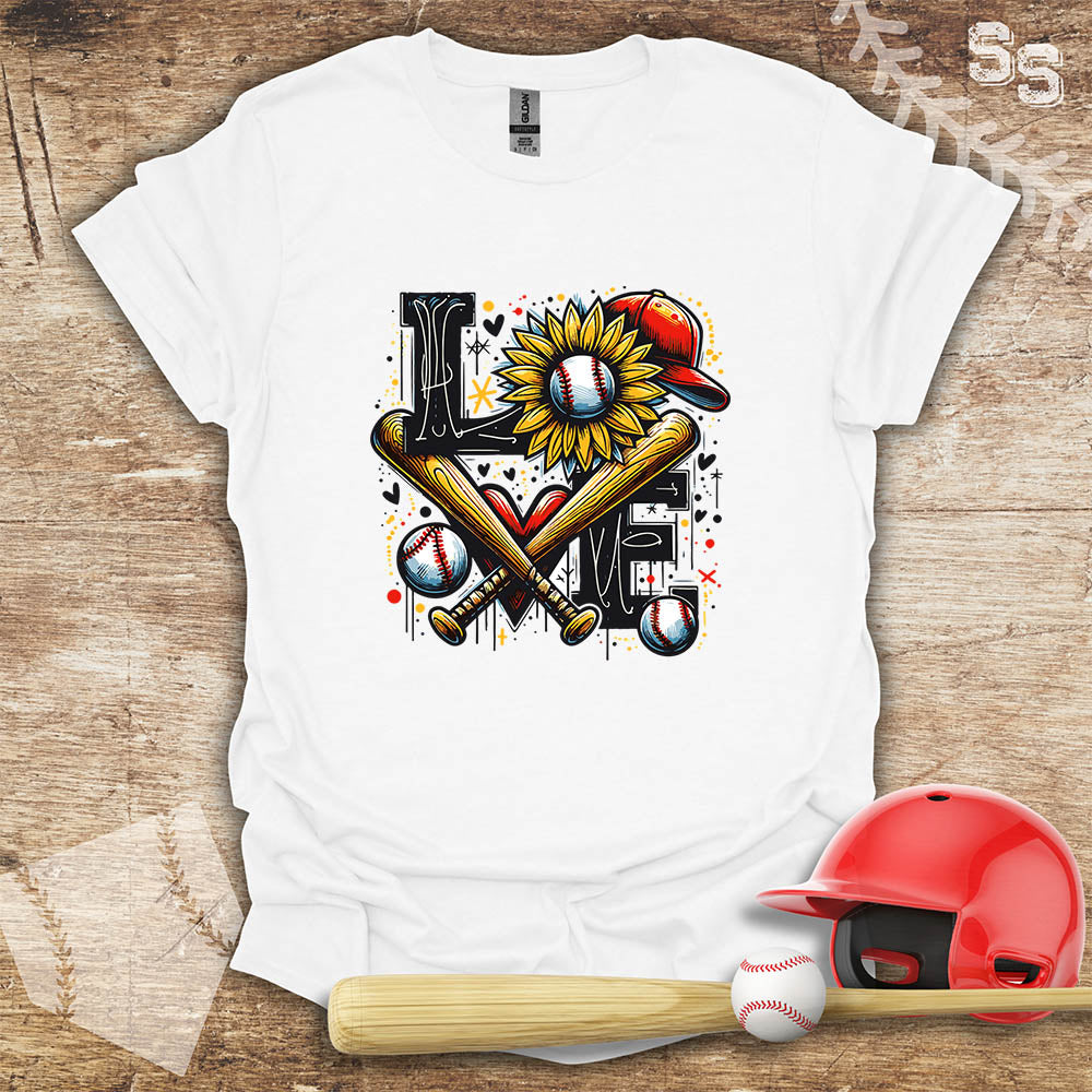 Sunflower Love Baseball