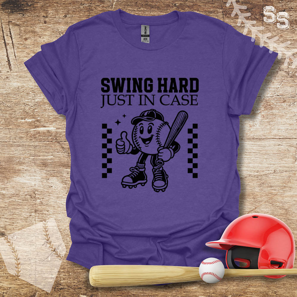 Baseball Swing Hard