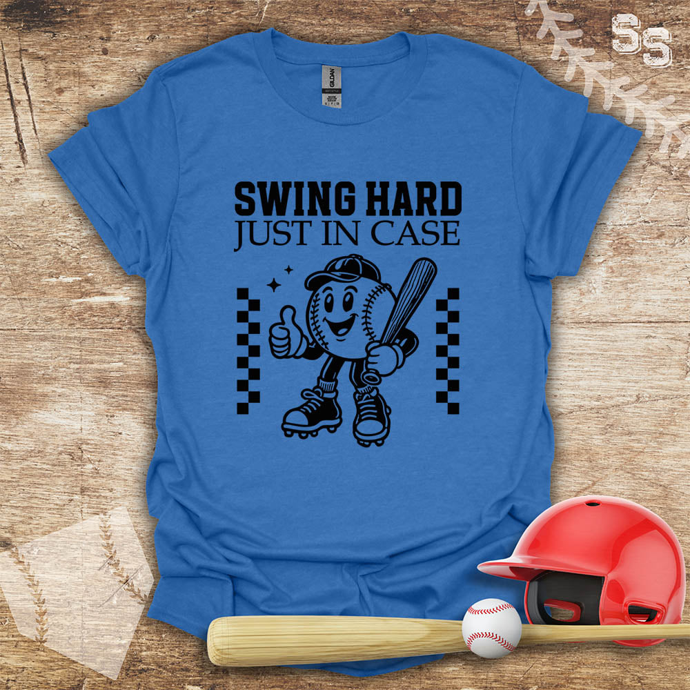 Baseball Swing Hard