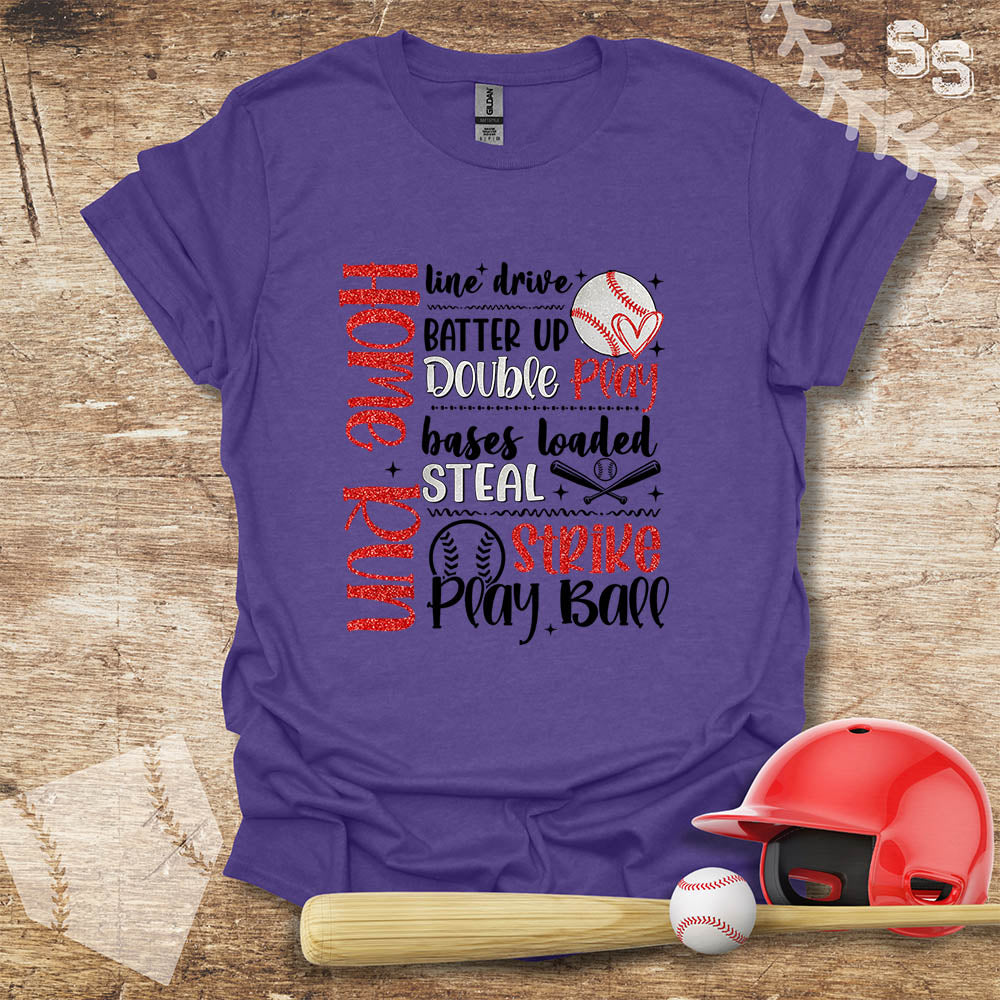 Baseball Word Collage