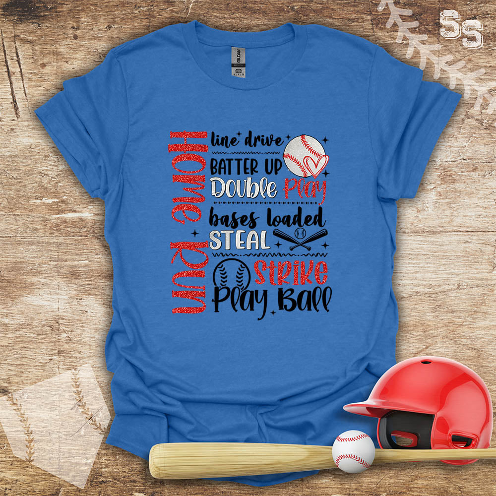 Baseball Word Collage